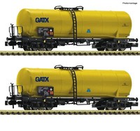 Fleischmann 825816 N 2-Tlg. Set Kesselwagen Zans Gatx Ep Vi Neuheit 2023 Ovp
