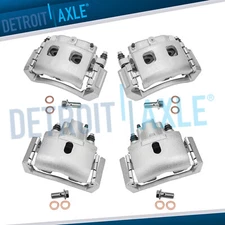 4pc Front and Rear Disc Brake Calipers w/ Bracket for Dodge Ram 1500 Durango