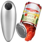 Electric Can Opener Automatic Cutting Smooth Edge Stainless Steel Kitchen Gadget