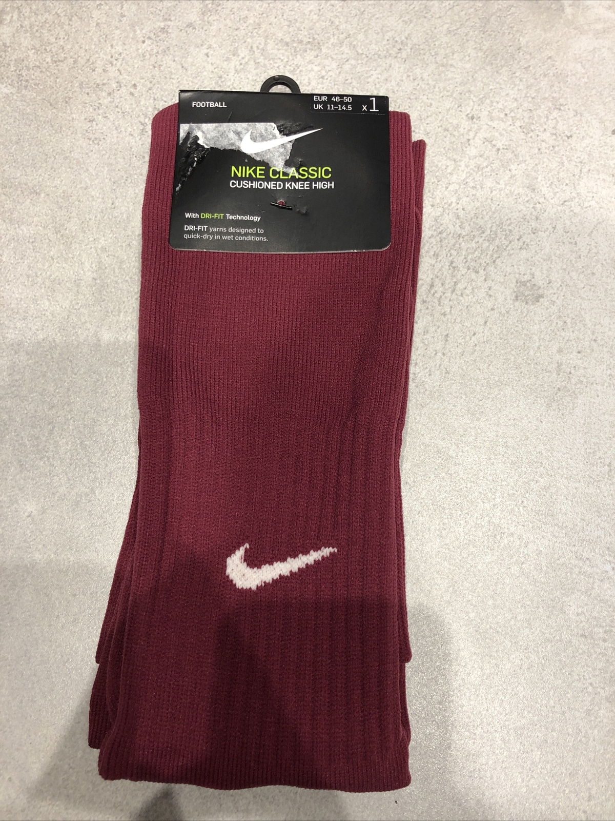 nike dri fit knee high socks