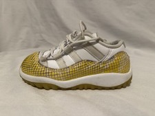 Air Jordan 11 Low Snake Yellow Python TD Size 6C
