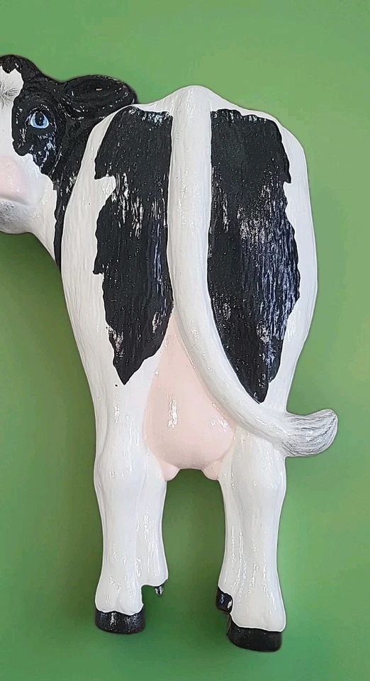 Cute & Funny Dairy Cow Wall Art Foto 3 de 4