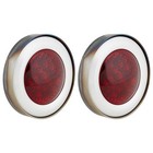 <!--F#f_0-->Flush Mount LED Tail/Stop Lights with Billet Aluminum Trim Rings<!--F/-->
