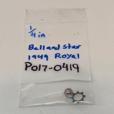 Royal Quiet Deluxe Typewriter 1/4inch Ball And Star 1949 FREE SHIPPING thumbnail