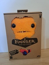 NIB Budgie Fuggler Orange Gaptooth McGoo 44 Funny Ugly Monster Plush