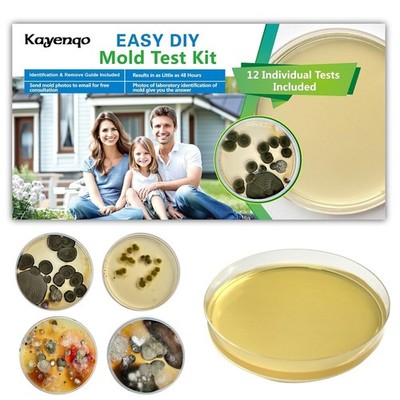 Mold Test Kit - 12 Easy Detection Tests for Home, HVAC, Surfaces & Air Quality
