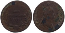 Austria - Austria 1 Kreuzer Kreutzer 1781 - Copper, 7.4g, Ø 24mm Km#2056