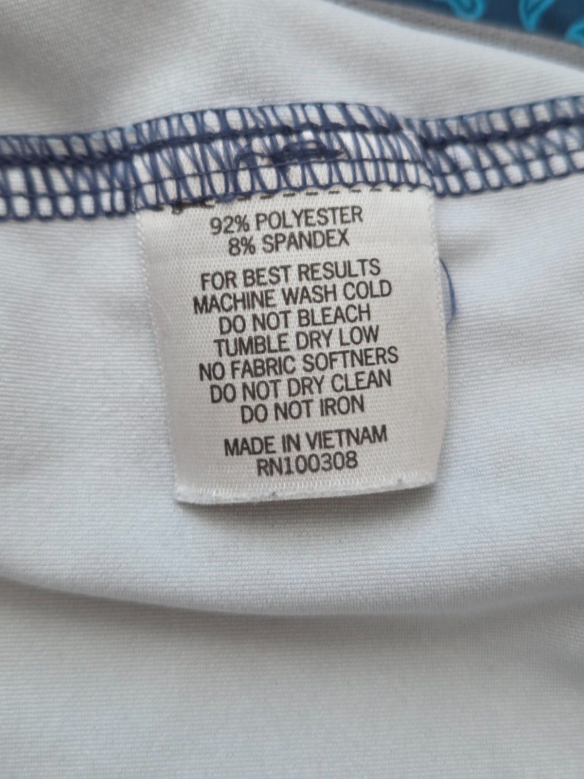 Peter Millar Blue Leaf Print Performance Boxer Sh… - image 5