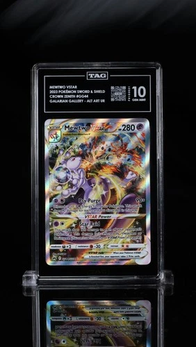TAG 10 Mewtwo VSTAR GG44/GG70 Crown Zenith: Galarian Gallery Holo