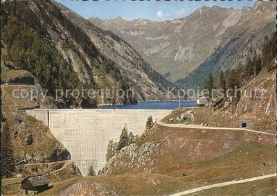 Staudamm Pumpspeicherkraftwerk Diga Sambuco Fusio Valle Maggia
