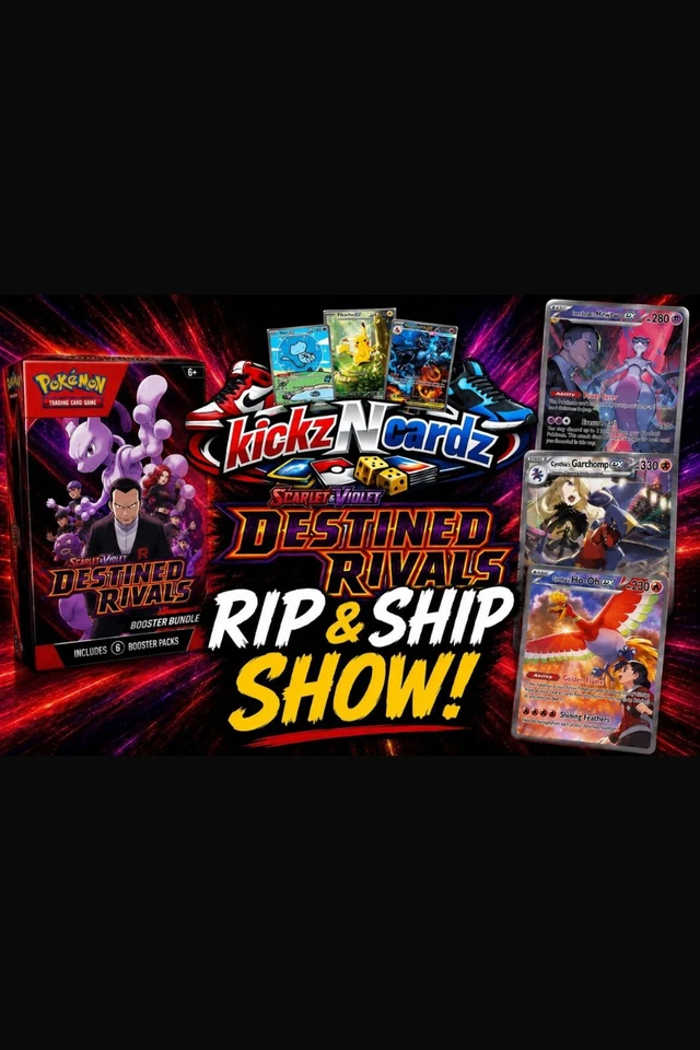 £1 Starts First Rip N' Ship on Ebay Live! AH, DR and CR