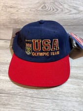 Vintage 1996 USA Olympic Team Hat Champion Sn...
