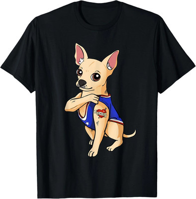 Chihuahua Dog Love Dad Puppy Owner Chi-chi T-Shirt