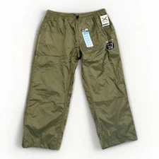 Arctix Pants Mens XL Storm Rain Gear Water Repellant Wind Proof 28" Inseam Green