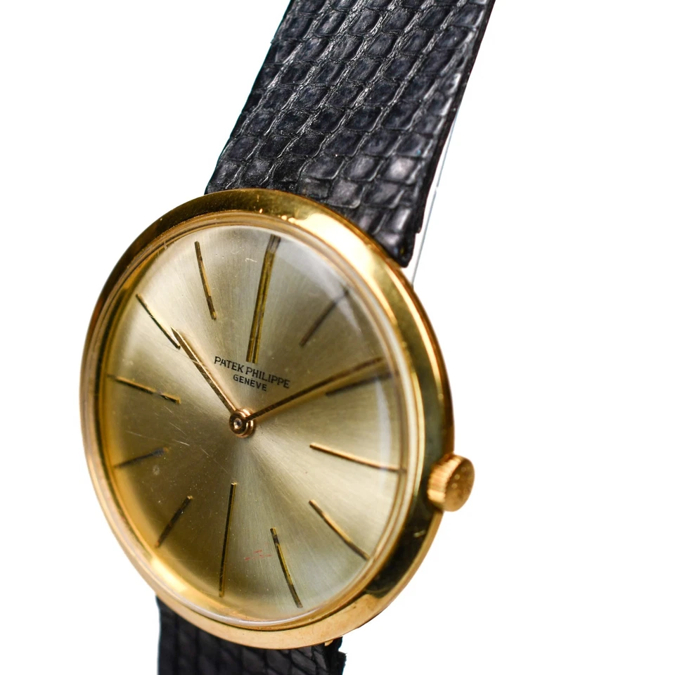 Patek Philippe Disco Volante Ref 2590 34mm Caliber 23-300 1960s Long Batons Rare - Image 3 of 4