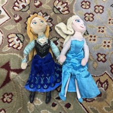 Frozen Anna and Elsa 2013 Talking Plush please read description 