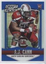2015 Panini Prizm Collegiate Draft Picks Blue Prizm 34/75 AJ Cann #159 0k9w