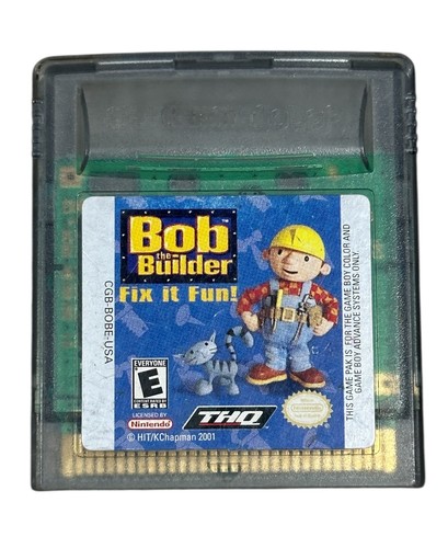 Bob the Builder: Fix it Fun (Nintendo Game Boy Color, 2001)