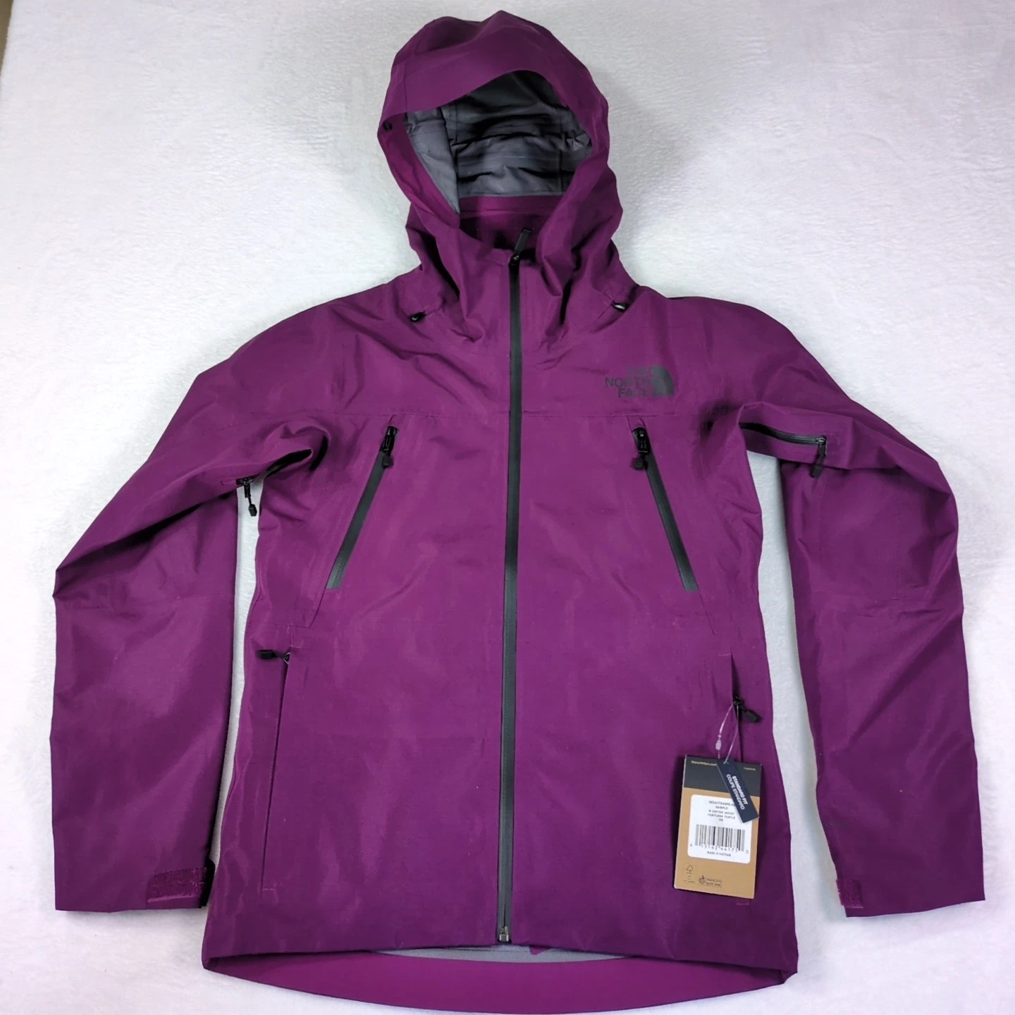 North Face Ceptor Jacket Womens Size XS Extra Small Purple Sample Ski Snow Shell