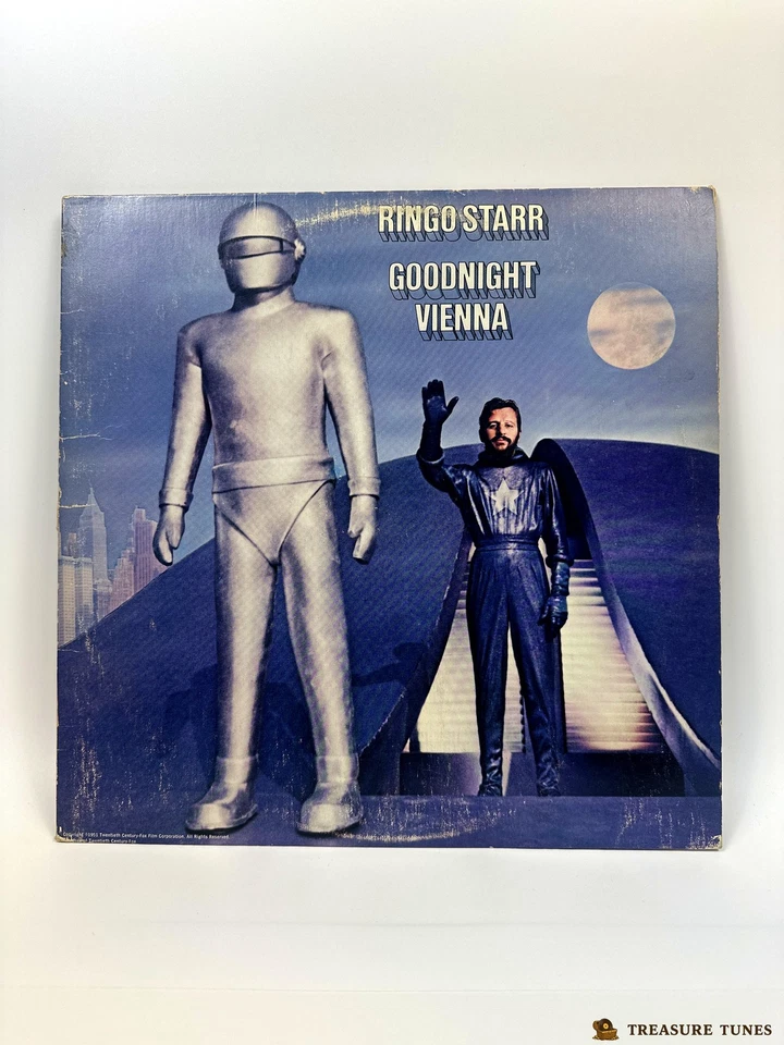Ringo Starr - Goodnight Vienna Vinyl LP [1974] SW-3417 - Image 2 of 4