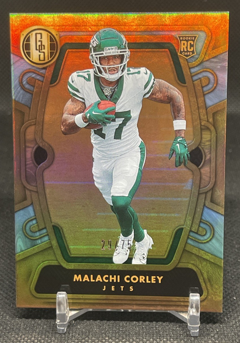 2024 Panini Gold Standard - Rookies Malachi Corley #143 Platinum /75 (RC)