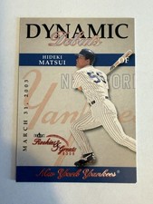 Hideki Matsui 2003 Fleer Rookies & Greats Dynamic Debut #10 New York Yankees
