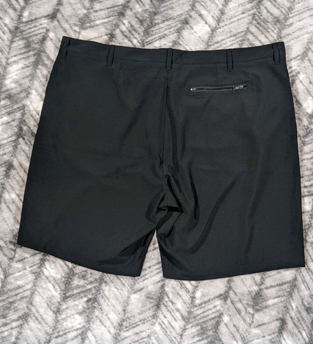 Polo Ralph Lauren Performance Tech Shorts Zip Back Pocket Men 44T 10" Black Golf