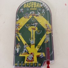 Schylling Baseball Game Plastic Pinball Handheld