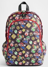 Mochila Gap Niños Niños Nintendo Mario Bros. $64.95 NUEVA CON ETIQUETAS