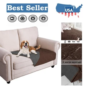 Soft Reversible Dog Bed Cover - Waterproof Pet Blanket for All Furniture Types