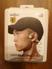 Casque auriculaire ouvert Shokz OpenRun Pro 2 Mini à conduction osseuse...