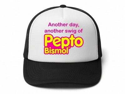 Pepto Bismol Medicine Meme Herren Unisex Snapback Trucker Print Unisex MÜTZE