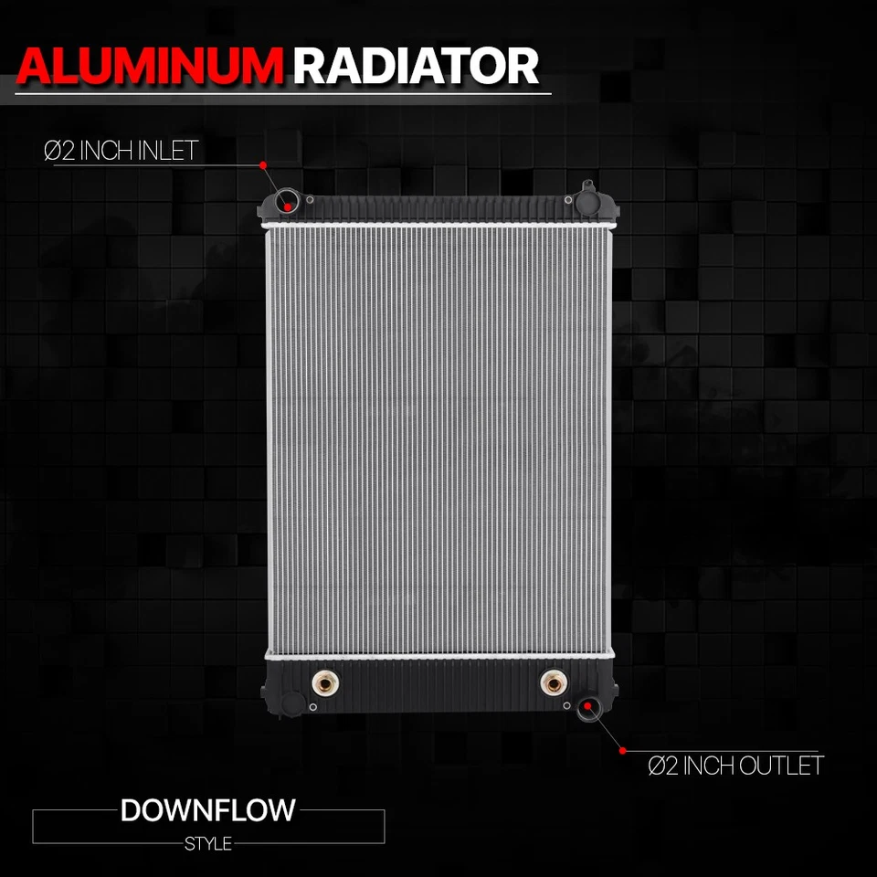 Radiator for 03-08 Freightliner Business Class M2 Sterling Truck Acterra 6500 - Image 2 of 4