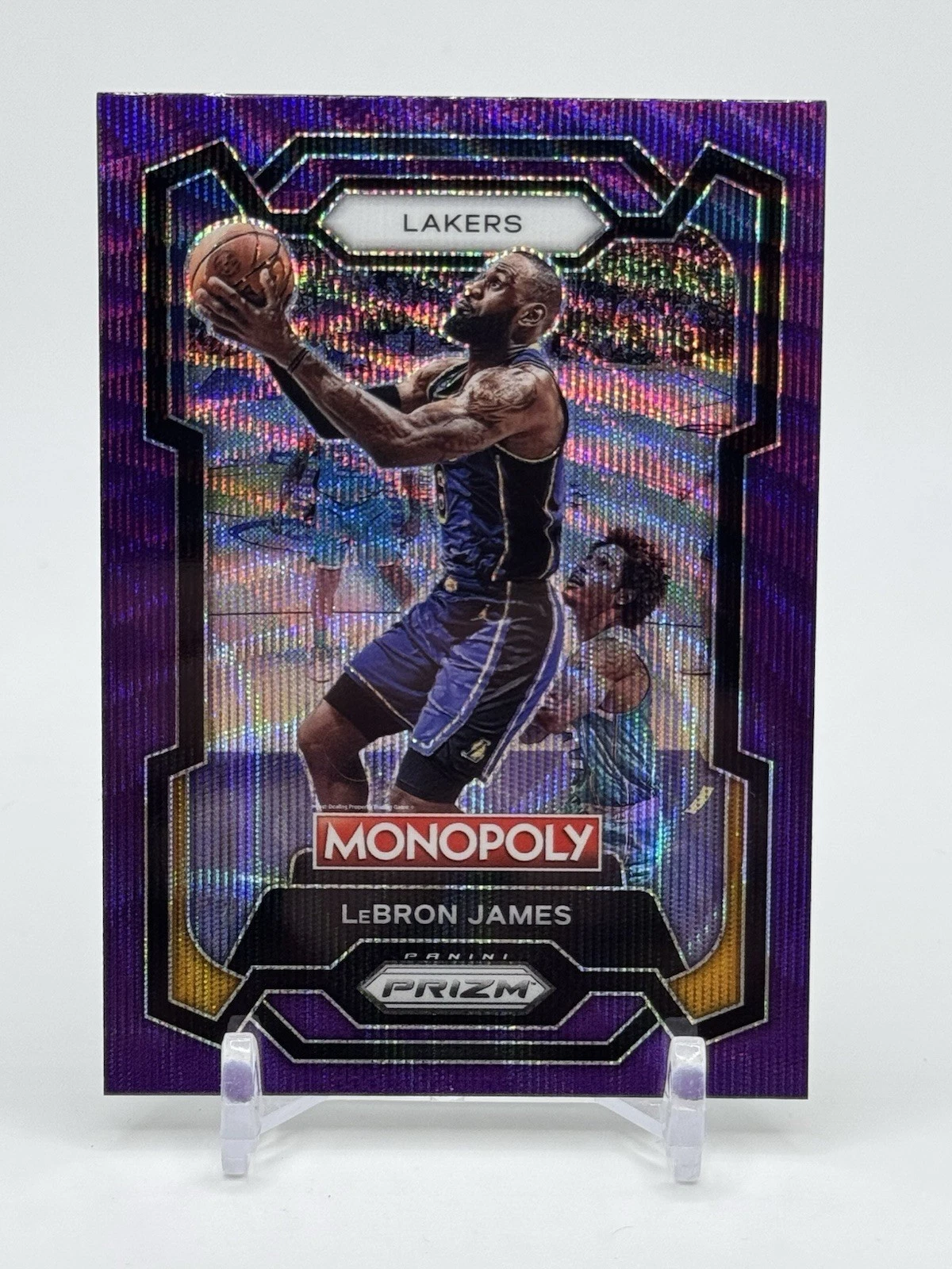 Lebron James trading card