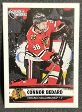 2024-25 Topps NHL Sticker Collection Connor Bedard Rookie Sticker #629