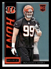 Margus Hunt 2013 Panini Rookies & Stars Rookie Card #162 Cincinnati Bengals. rookie card picture