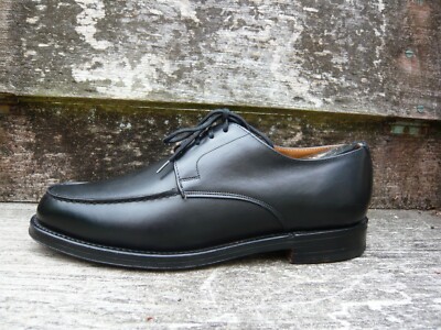 JOSEPH CHEANEY DERBY SCHUHE SCHWARZ LEDER UK7,5 HERREN ORLANDO TOP ZUSTAND