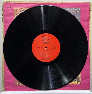 Richard Pryor - Insane: Comedy / Vinyl Record Album | eBay