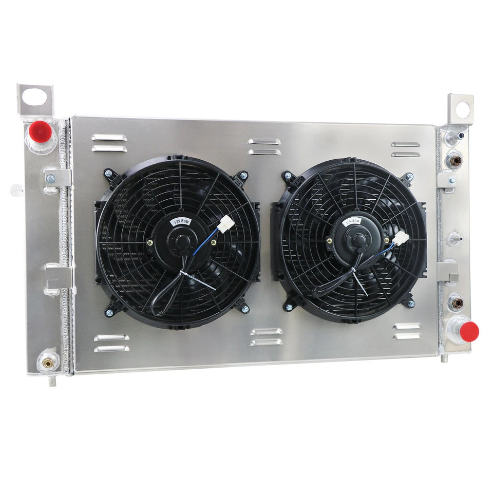 3 ROW Radiator+Shroud+Fan for 99-12,10 Chevy Silverado 1500 2500 Tahoe 4.8 /5.3L Foto 4 de 4