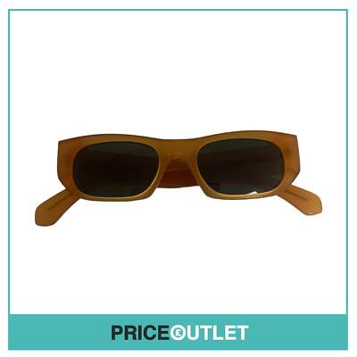 Sonnenbrille gelbes Gestell UVP 325 £
