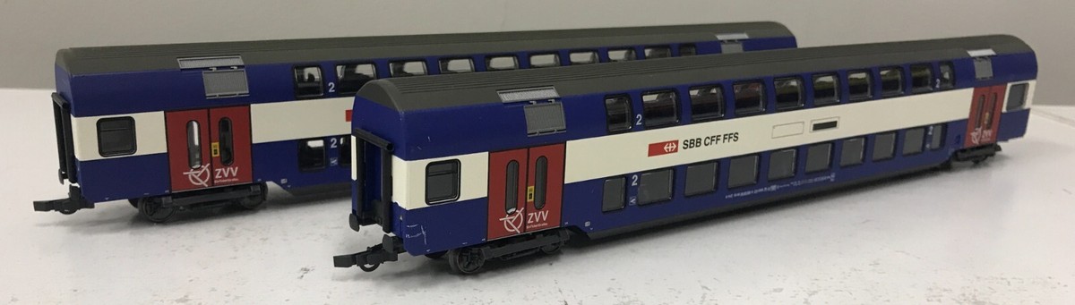 ROCO #64131 SBB Zurich S-Bahn add coaches set (HO scale 1/87 ROCO #64131 SBB Zurich S-Bahn add coaches set (HO scale 1/87