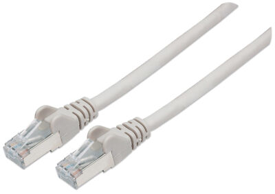 Intellinet 317108 Intellinet Patchkabel Cat6A CU S/FTP LSOH 1.00m grau