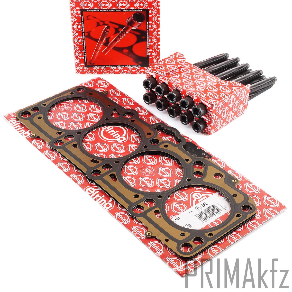 ELRING Kit Guarnizioni Testata AUDI A3 Di Qualità Originale - Foto 2