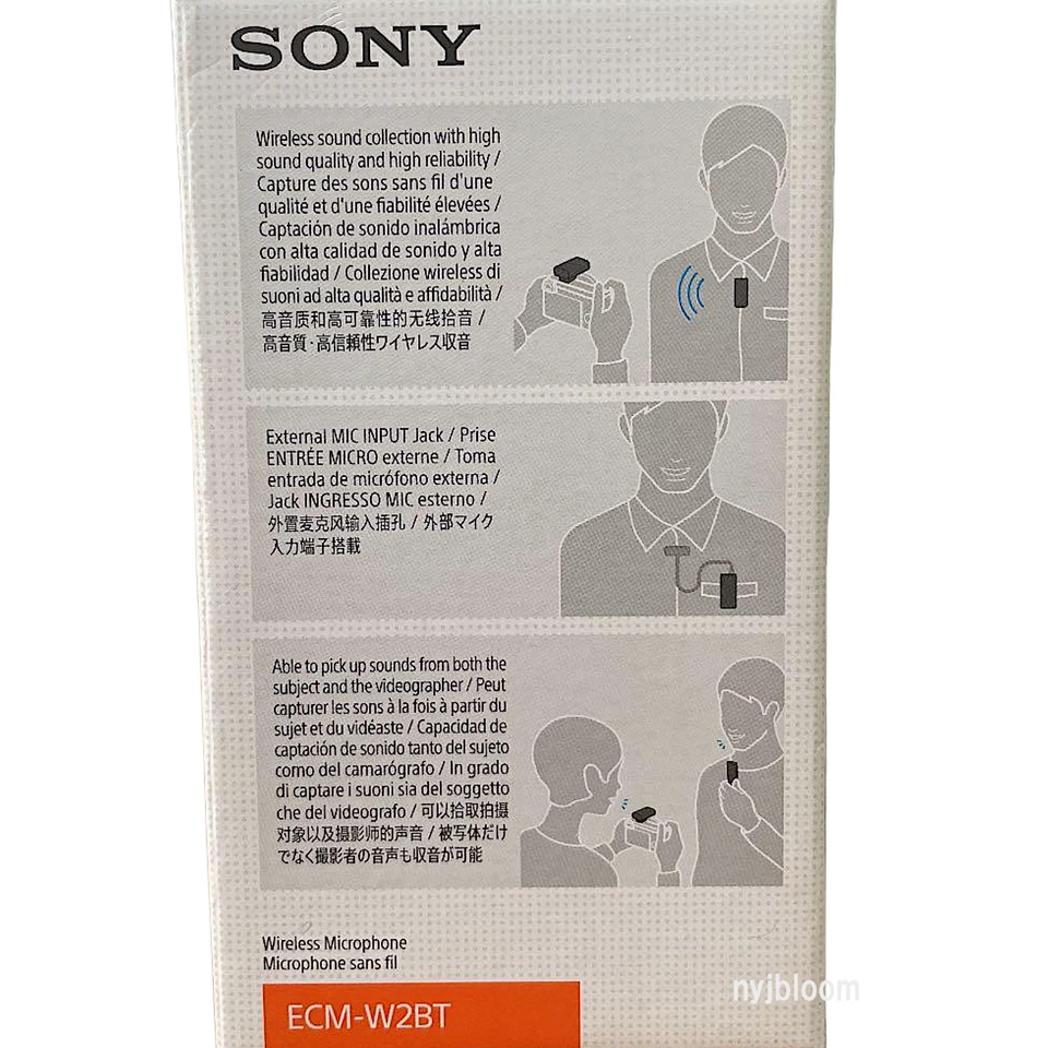 New SONY ECM-W2BT Wireless Microphone for Digital-Audio MI Camera - Image 4 of 4