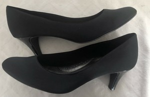 Abella Sahara bombas Negro-Talla 9-Zapatos De Mujer Tacones De 2 1/2 en |  eBay