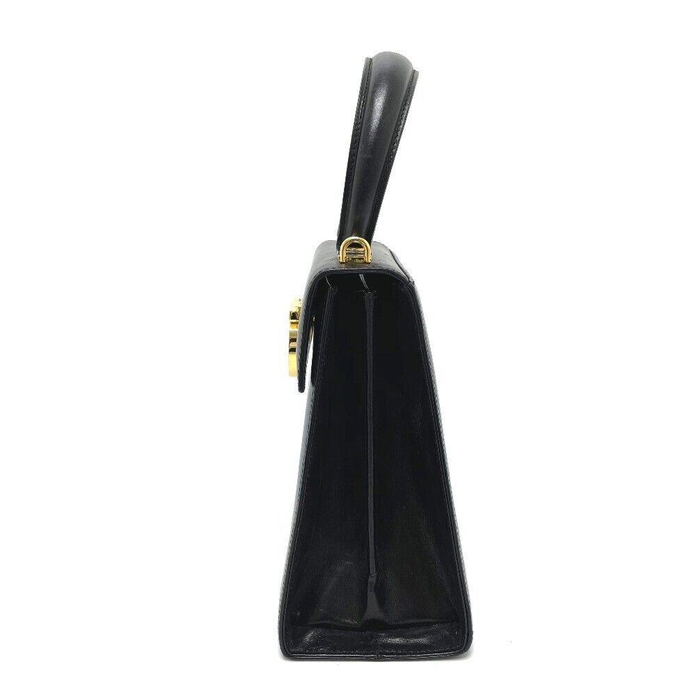 SALVATORE FERRAGAMO BX-212193 Gancini Square type 2WAY Hand SALVATORE FERRAGAMO BX-212193 Gancini Square type 2WAY Hand