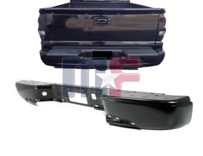 Stoßstange hinten 1999-2007 Chevrolet Silverado GMC Sierra schwarz grundiert
