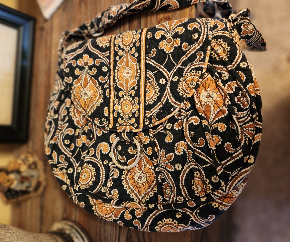 VERA BRADLEY, Crossbody, Caffe Latte Saddle Up, Vintage. In great