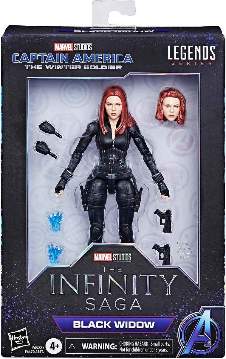 MARVEL LEGENDS BLACK WIDOW フィギュア　未開封 Marvel Legends Avengers 6
