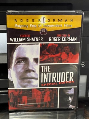 The Intruder (DVD) Roger Corman, Frank Maxwell, William Shatner, Jeanne Cooper, 